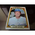 1972 Topps Card # 297 Claude Osteen Poor (1) Lo...