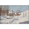 Ski-Ground at St Moritz, Grisons, c.1910s - Phy...