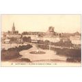 35 - Saint-Malo - le jardin du casino et le châ...