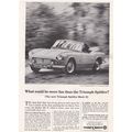 1965 TRIUMPH SPITFIRE MARK 11 MOTOR CAR MAGAZIN...