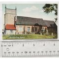 vintage postcard Farnborough Church