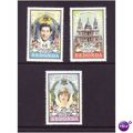 REDONDA 1981 ROYAL WEDDING SET 3 VALS U/M MINT