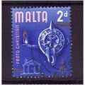 MALTA 1965 2d PROTO CHRISTIAN ERA SG 333 FINE U...