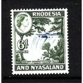 RHODESIA AND NYASALAND 1959 SG 24 6d EASTERN CA...