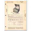 knight model 7d405 6-tube am radio phonograph s...