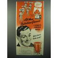 1942 Libby's Tomato Juice Ad - All These Nutrition Guards