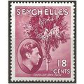 Seychelles 1941 SG139c 18c Carmine-Lake Mounted...