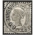 Queensland 1909 SG294 4d Grey-Black Fine Used ....