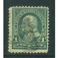 Used 279 1c Benjamin Franklin Fine A05189
