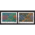 Finland Europa cept 1991 gestempeld