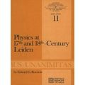 Archives Internationales D'Histoire Des Idees Minor: Physics at Seventeenth and