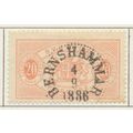 Sweden Stamp Scott #O19, Used, Bernshammer 1886...