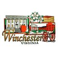 Historic Winchester Virginia with Apple Blossom...