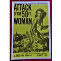 ATTACK OF THE 50ft. WOMAN (1958) vintage UK pre...
