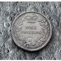 1853 Queen Victoria Silver 92.5% Young Head Shi...