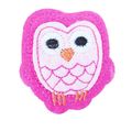 Iron On Patch Owl Pink Embroidered Badge Patche...