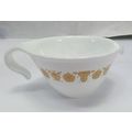 Vintage Corelle Corningware Butterfly Gold Crea...