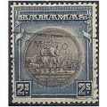 Bahamas 1944 SG131c 2/- Brownish-Black & Steel ...