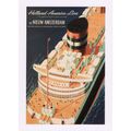 Poster Art Postcard Holland America Line SS Nie...