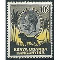 KUT 1935 SG162 10c Black & Yellow Mounted Mint ...
