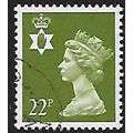 SG NI54: 22 p.yellow-green Northern Ireland Reg...
