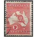 Australia 1913 SG2d 1d Red Die II Good+ Used .. ..
