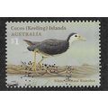 CKI 2008 $1.00 'BIRDS -'WHITE BREASTED WATERHEN...