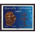 New Caledonia 709 MNH Charles de Gaulle Histori...