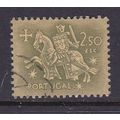 PORTUGAL 1953 2.50E KNIGHT VALUE USED SG1089 #3