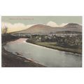 Melrose and the River Tweed Roxburghshire Postc...