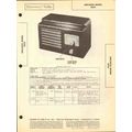 AIRCASTLE model 5052 5 tube AM radio receiver S...