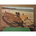 BOAT BUILDING, SIERRA LEONE unused postcard =