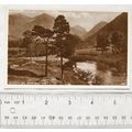 vintage postcard Mountain & River Glen Coe
