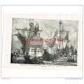 Queen Elizabeth on Drake's Golden Hind, F Brang...