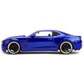2010 Chevrolet Camaro Candy Blue with Black Hoo...