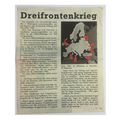 Original WW2 British Air Drop Propaganda Leafle...