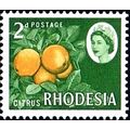 Rhodesia QEII 1966 2d Citrus Unmounted Mint NHM...