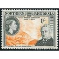 Northern Rhodesia QEII 1953 Rhodes 1s Orange & ...