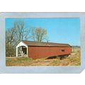 IN Jessup Covered Bridge Postcard #14-61-06 Jes...