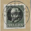 GER (BAVARIA) 1919 60pf 'KING LUDWIG (FREISTAAT...
