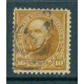 Used 283 10c Daniel Webster Just Clears M05325