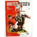 1997 programme Manchester United v. Crystal Palace