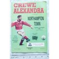 1993 programme Crewe Alexandra FC v. Northampto...