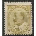 Canada 1903 SG180 7c Yellow-Olive Mounted Mint ..