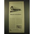 1949 Association of American Railroads Ad - Monster