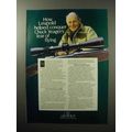 1987 Leupold Scopes Ad - Chuck Yeager