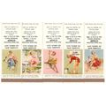 CA Los Angeles Matchcover Set Pin Up / Nudes / ...