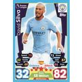 Match Attax 2017/2018 193 David Silva Mancheste...