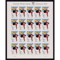 Vancouver 2010 Olympic Winter Games Sheet of Tw...