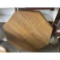 3 1/2 foot Octagon Table with Removable Metal L...
